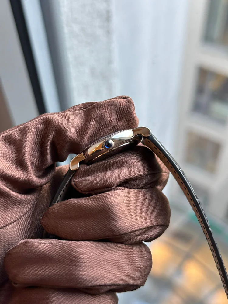 Patek Philippe Calatrava 4857G Lady Moonphase White Gold box and extract from the archives 2004